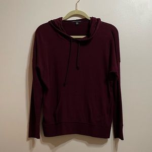 American Eagle Maroon Hooded Sweatshirt